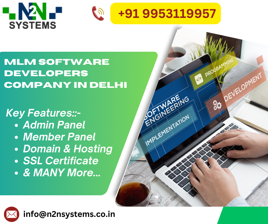 Top MLM Software Developers Company in Delhi: Revolutionizing Network Marketing Solutions