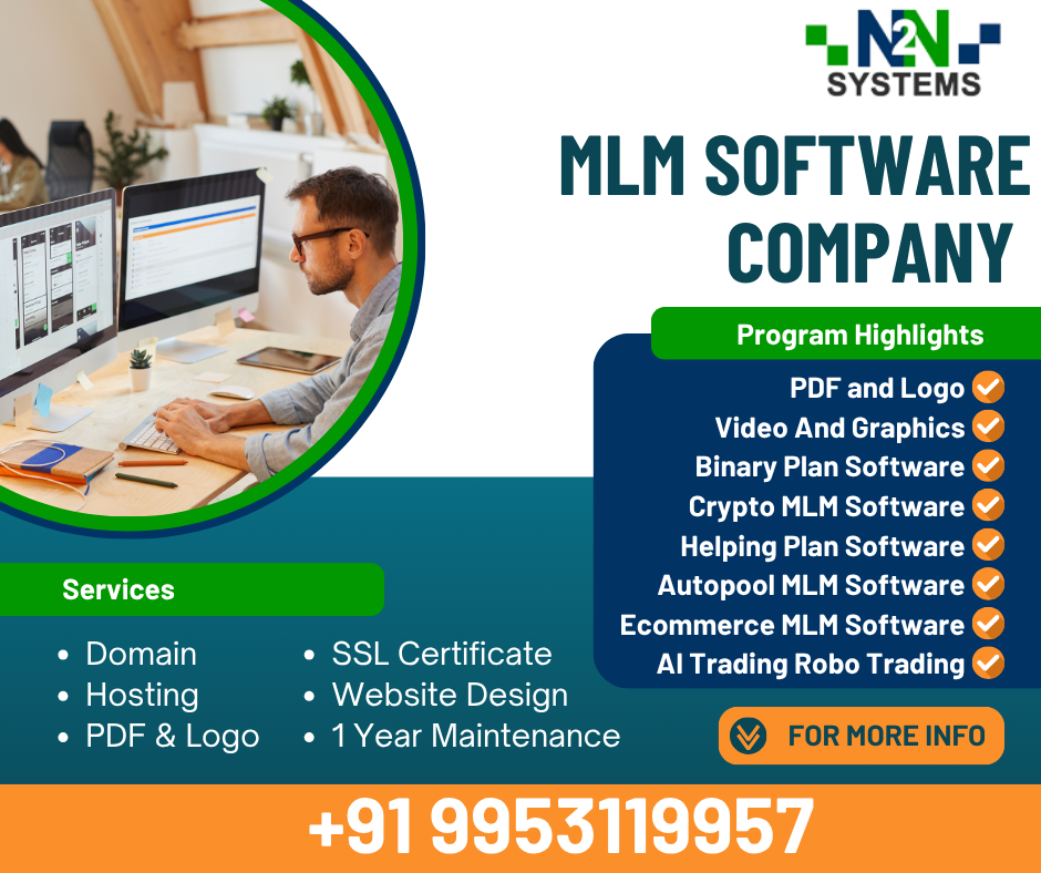 MLM Software Company in Noida +91 9953119957