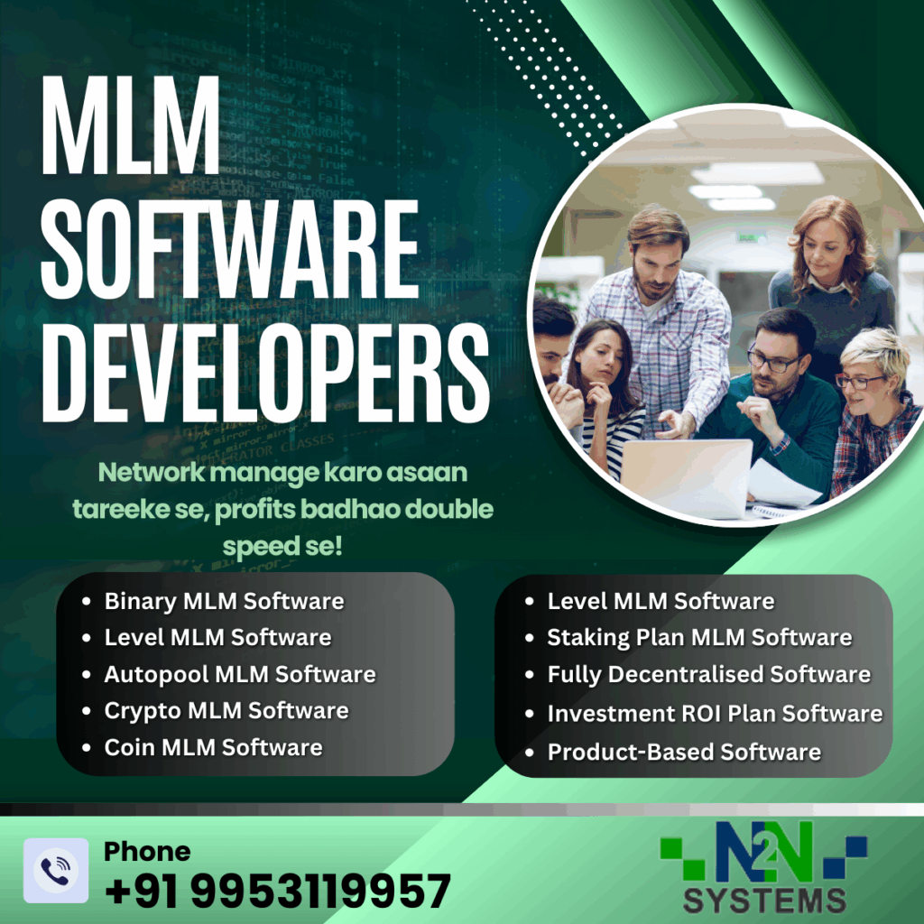 MLM Software Development Company in Delhi