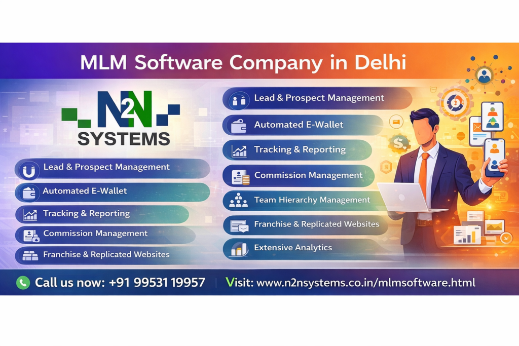 MLM Software Company in Delhi